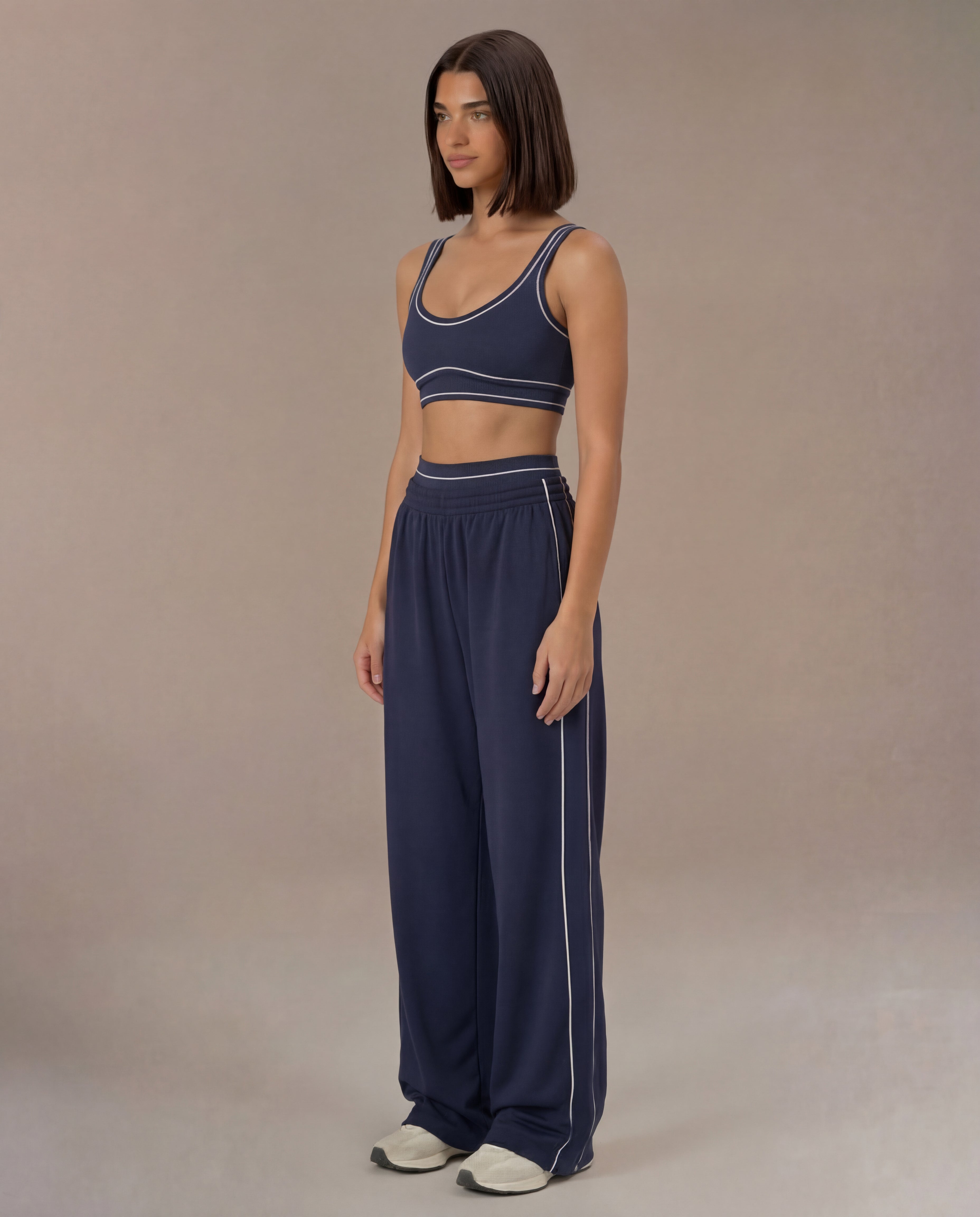 Oversize Track Pant - Navy - Joy Studio - Sportswear