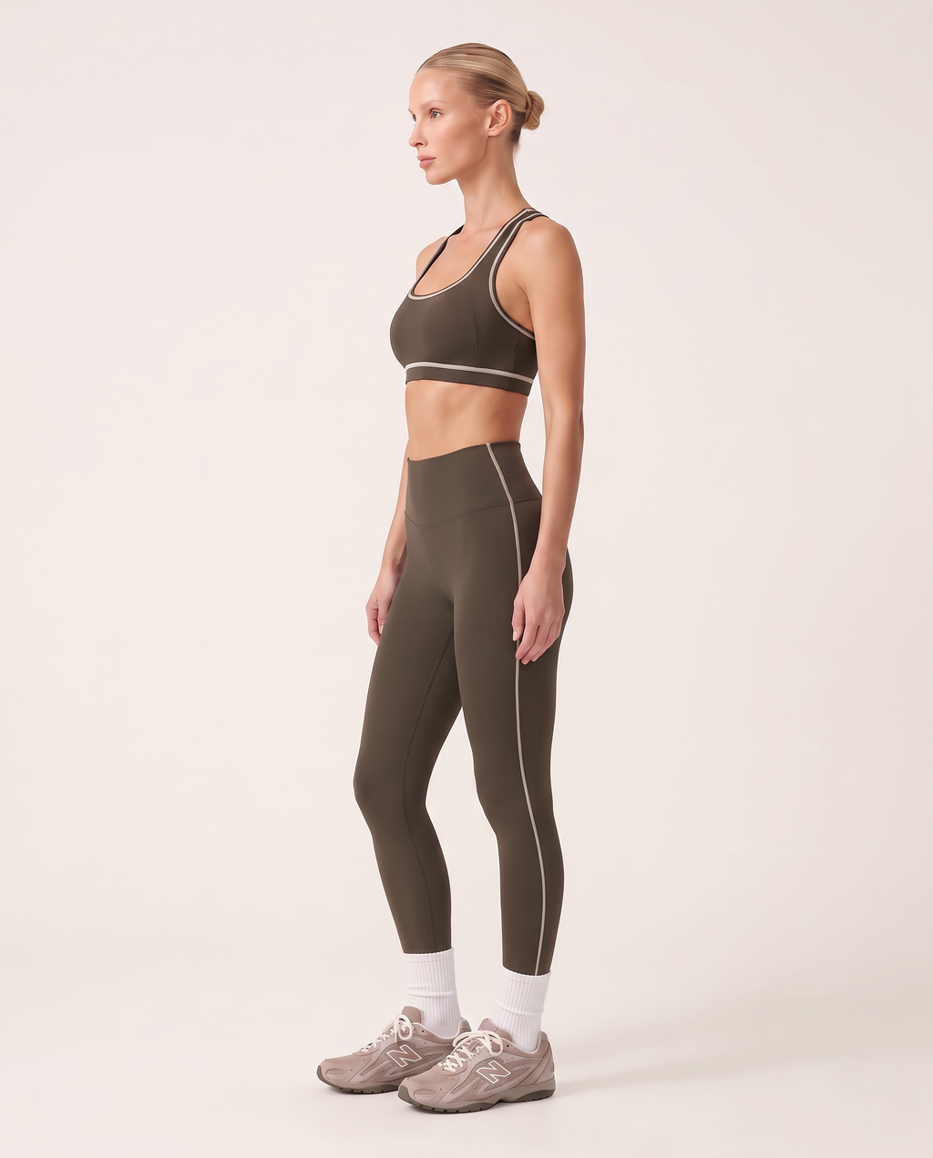 Legging Track - Cacao - Joy Studio - Sportswear