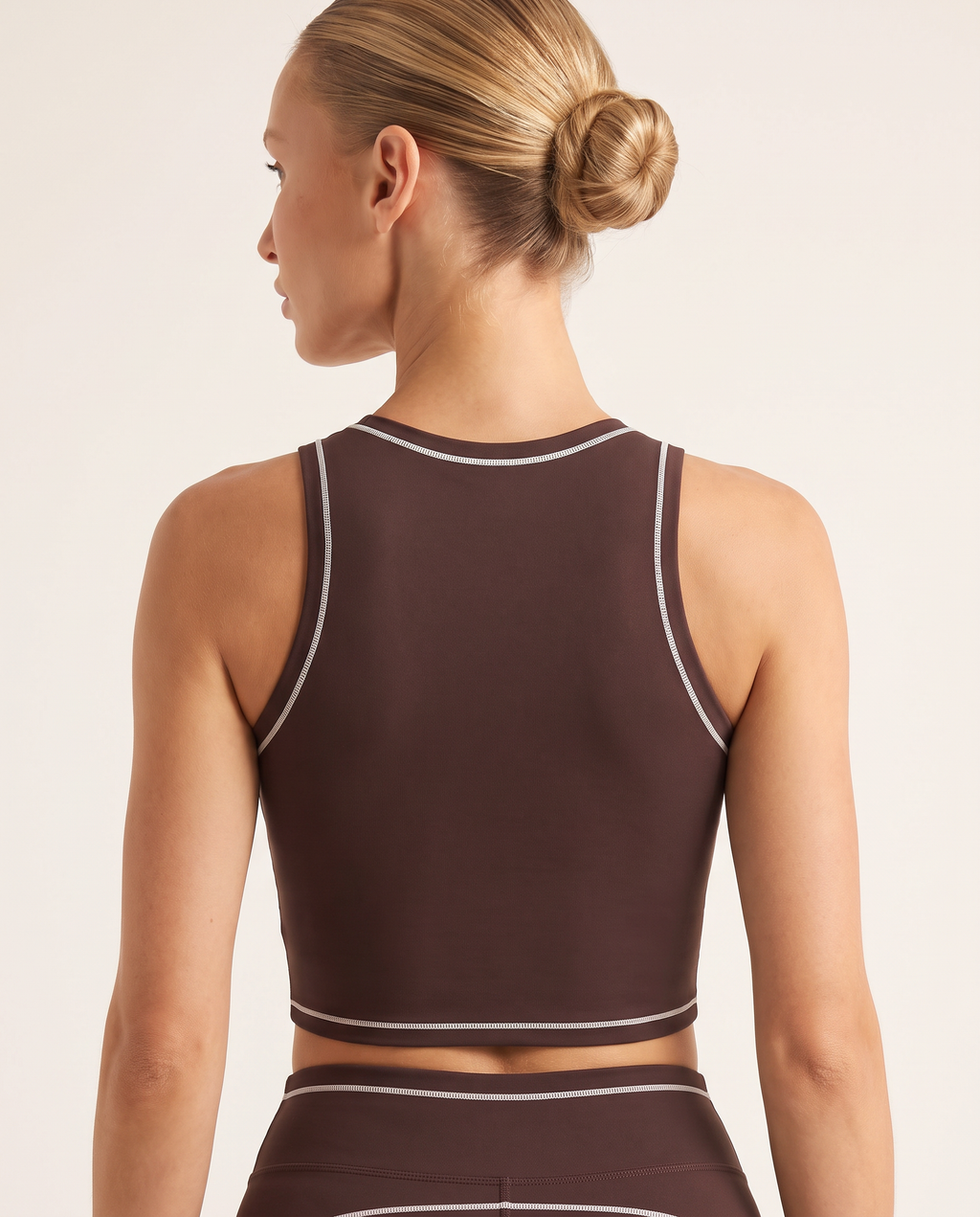 Brassière Varsity - Espresso - Joy Studio - Sportswear